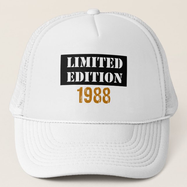 Casquette Edition limitée vintage 1988 (Devant)