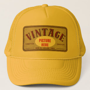 CASQUETTE ÉDITION LIMITÉE VINTAGE PERSONNALISÉE PHOTO