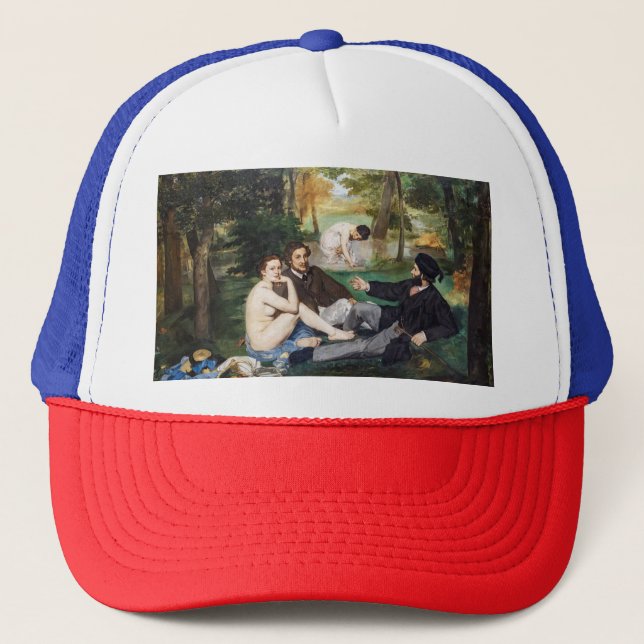 Casquette Edouard Manet - Le déjeuner sur l'herbe (Devant)