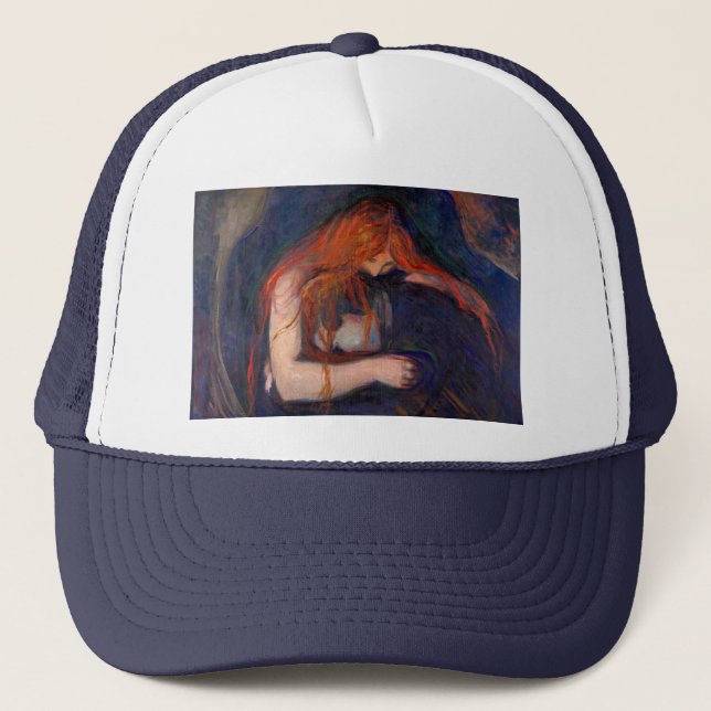 Casquette Edvard Munch - Vampire / Amour et douleur (Devant)