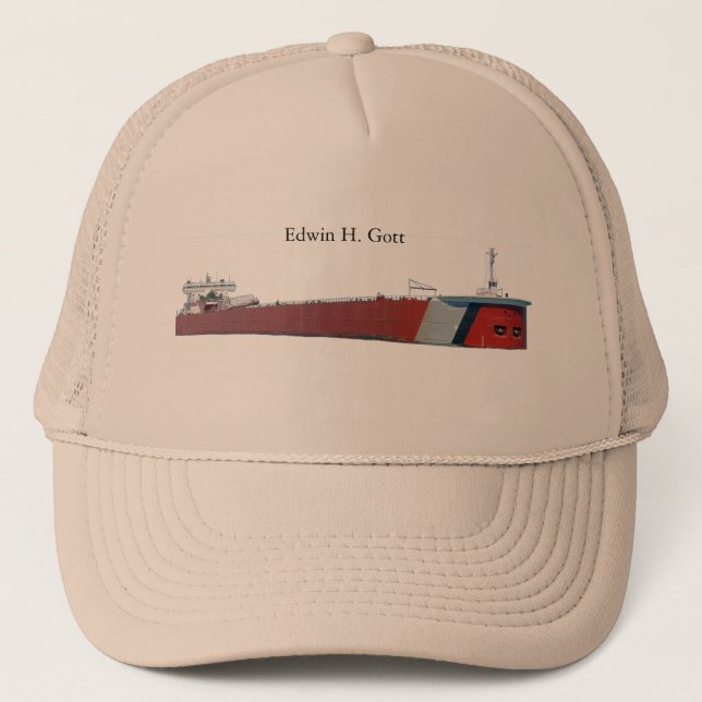 Casquette Edwin H. Gott chapeau de camionneur (Devant)