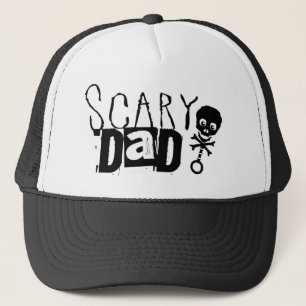 Casquette effrayant de camionneur de papa