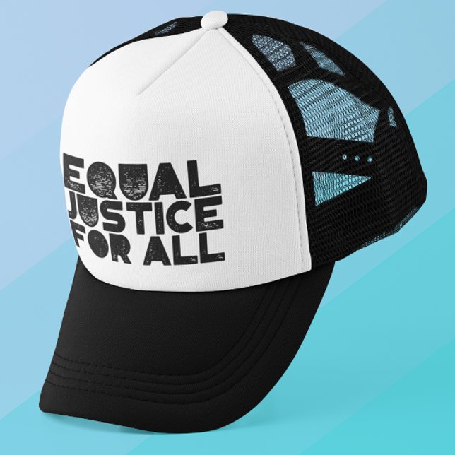 Casquette Egalité De Justice Pour Tous - Chapeau De Camion P (Créateur téléchargé)
