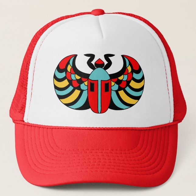 Casquette égyptien Scarab (Devant)