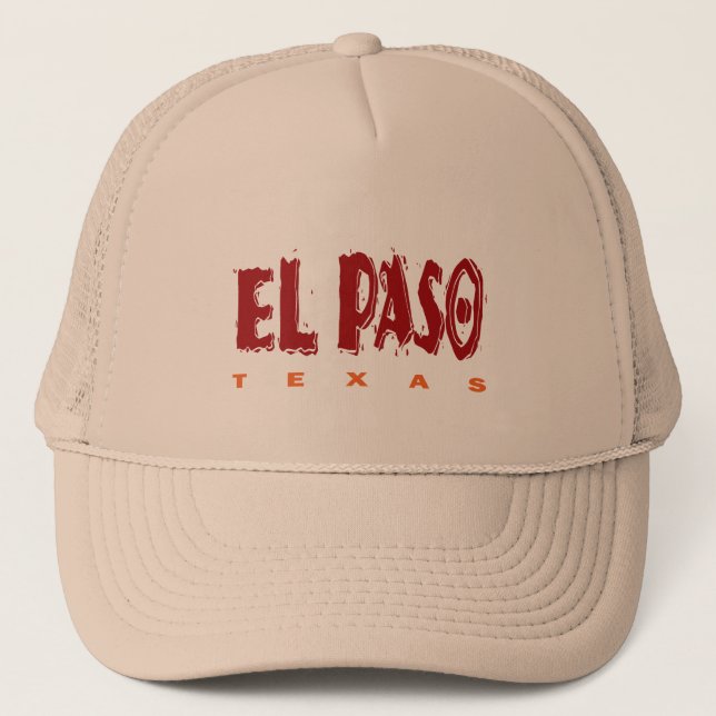 CASQUETTE EL PASO, LE TEXAS (Devant)