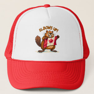 Casquette Elbos UP, Beaver, Canada Drapeau canadien Feuille 