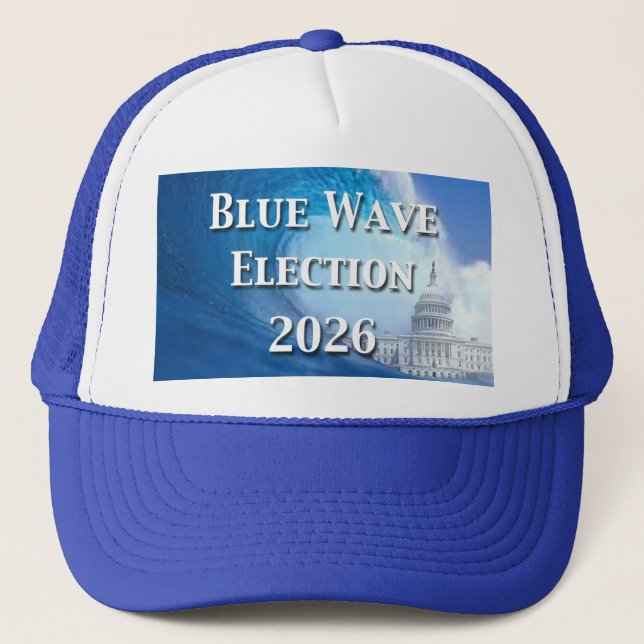 Casquette Élection de la vague bleue 2026 (Devant)