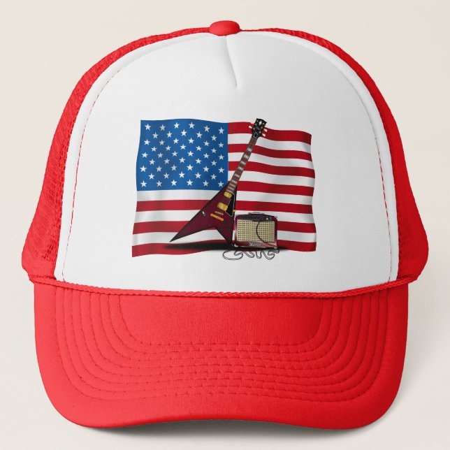 Casquette Electric n' Amp Thrash - USA (Devant)