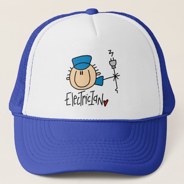 Casquette Électricien (Devant)