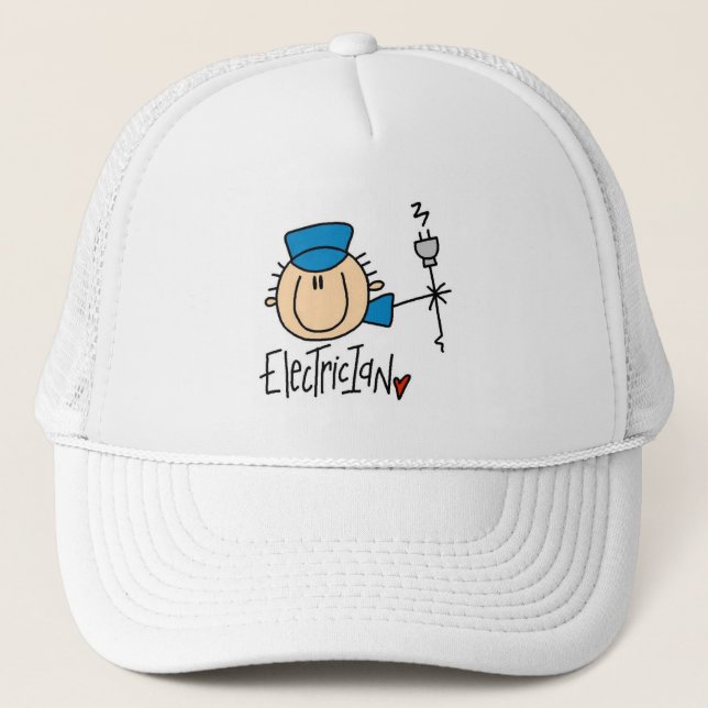 Casquette Électricien (Devant)