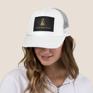Casquette Élégant immobilier en métal noir
