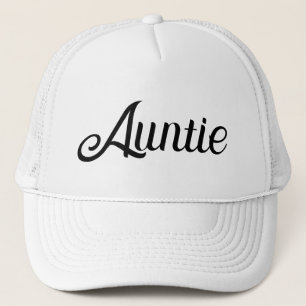 Casquette Élégant minimaliste Tante Script