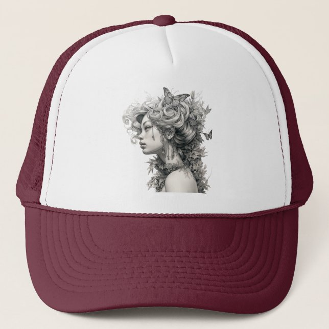 Casquette Élégant Personnalisé Moderne simple (Devant)