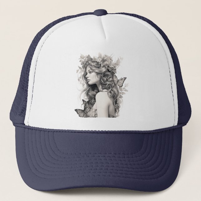 Casquette Élégant Personnalisé Moderne simple (Devant)