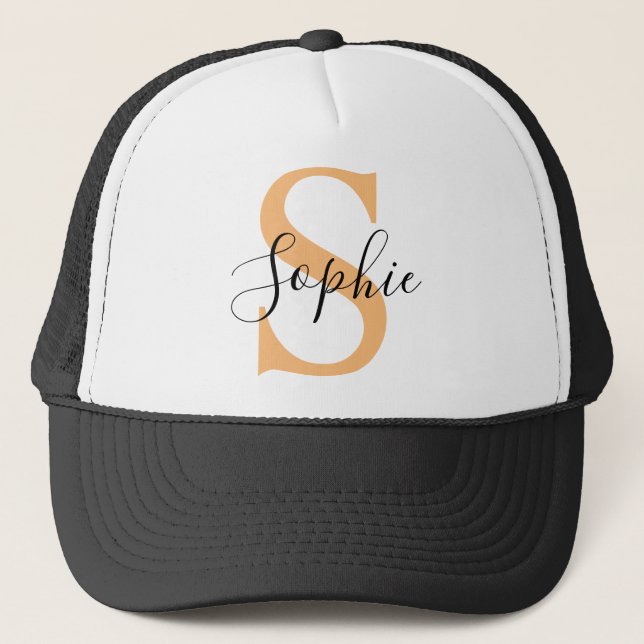 Casquette Elegant Script Custom Name Personalized Gift (Devant)