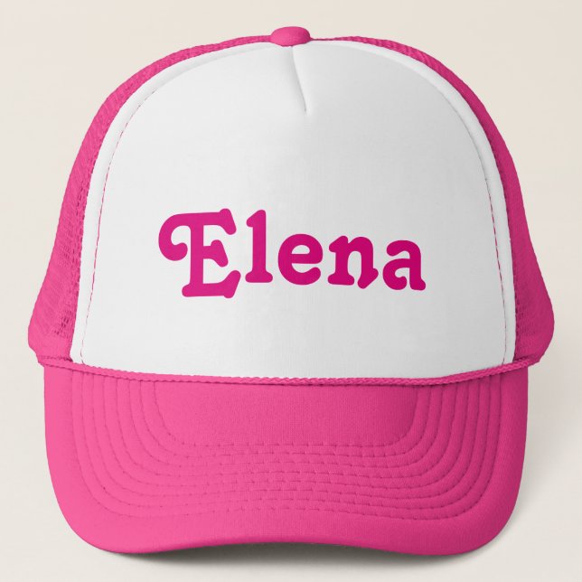 Casquette Elena (Devant)