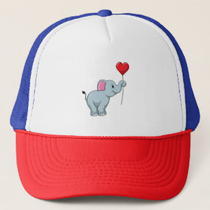 Casquette Eléphant avec ballon cardiaque
