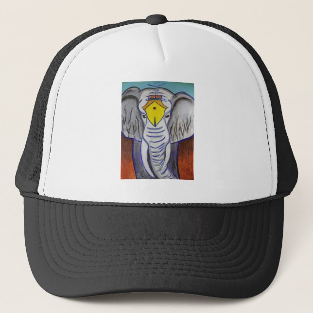 Casquette Eléphant blanc (Devant)