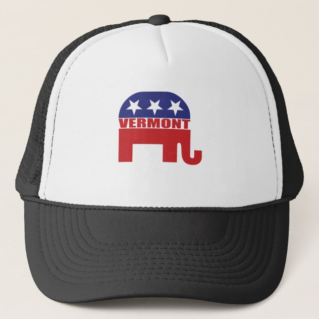 Casquette Éléphant de républicain du Vermont (Devant)