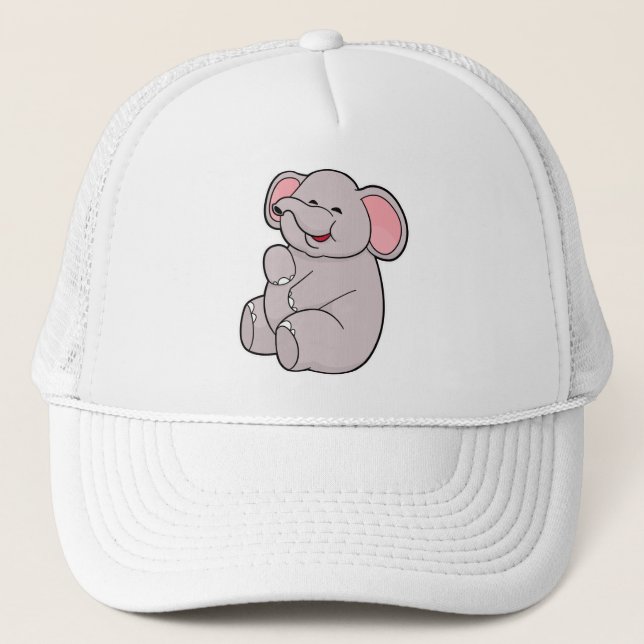 Casquette Eléphant drôle (Devant)