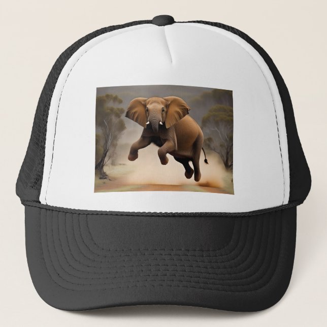 Casquette Elephant Kangaroo Hop, (Devant)