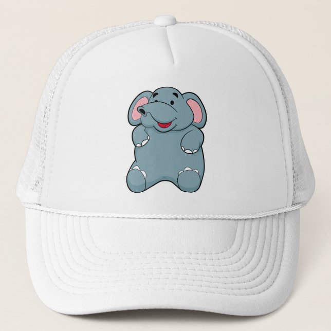 Casquette Eléphant mignon (Devant)