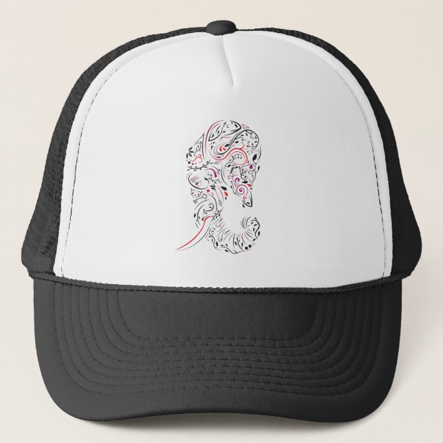Casquette éléphant orné (Devant)