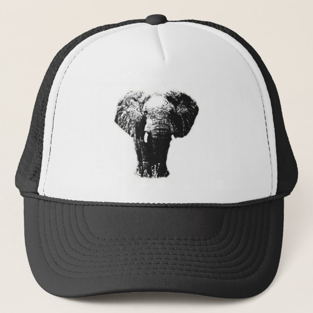 Casquette Eléphant Pop Art (Devant)