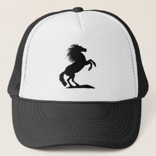 Casquette Élevant l'étalon noir -