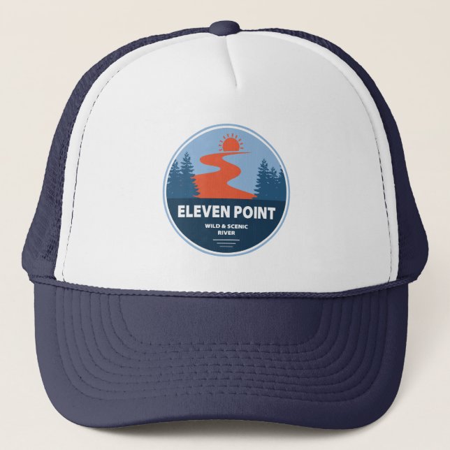 Casquette Eleven Point Wild and Pittoresque River Missouri (Devant)
