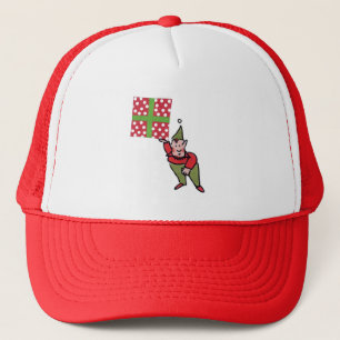 Casquette Elf avec Polka Dot Cadeau camionneur