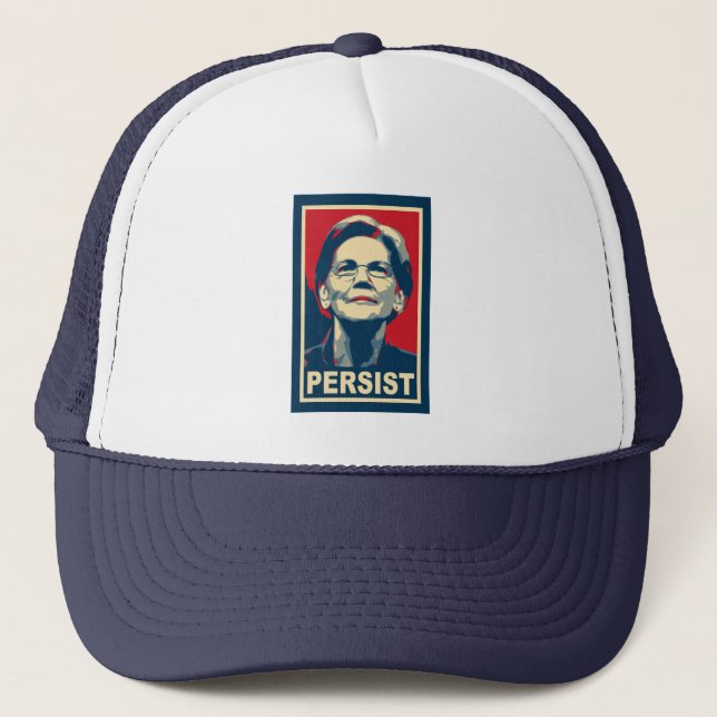 Casquette Elizabeth Warren Persist (Devant)