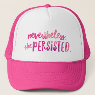 Casquette Elle A Persisté 2 Chapeau Trucker
