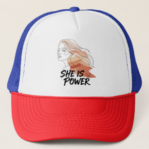 Casquette Elle Est Puissance - Tons Désert