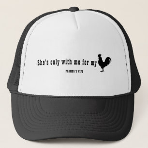 CASQUETTE ELLE EST SEULEMENT AVEC MOI POUR MA FEMME DE L'AGR