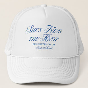Casquette Elle Noue le Nœud Élégants Nœuds Dessinés à la Mai