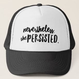 Casquette Elle Persistait Trucker Hat