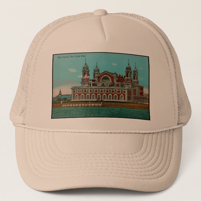 Casquette Ellis Island, New York (Devant)