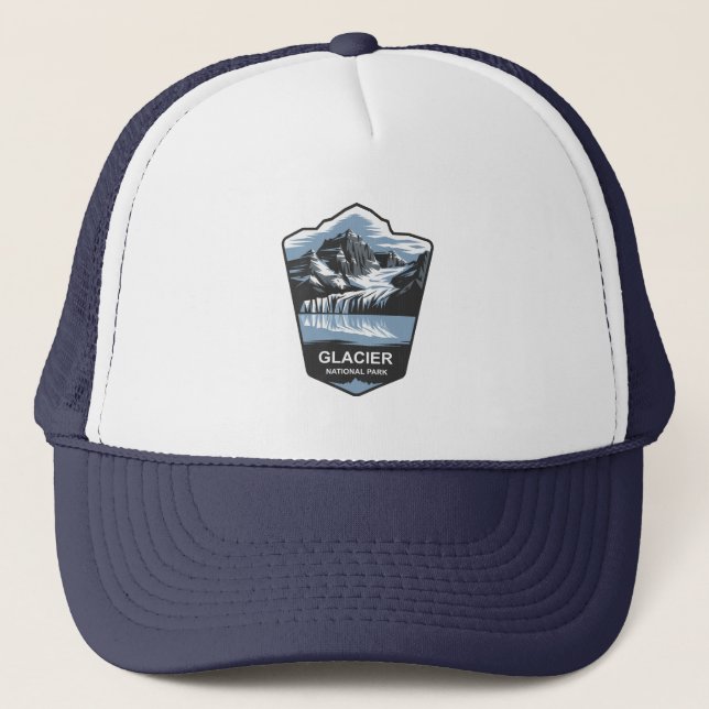 Casquette Emblem du parc national des Glaciers (Devant)