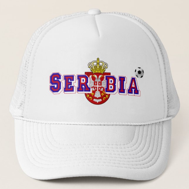 Casquette Emblème d'illustration de logo de boule de la (Devant)