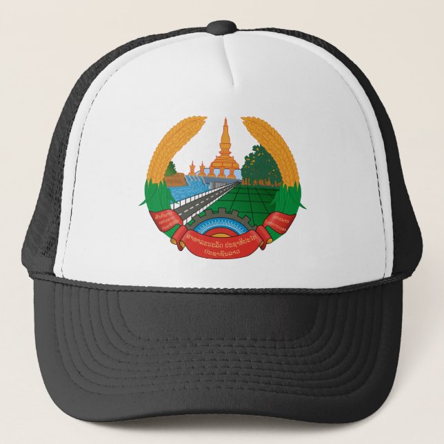Casquette emblème du Laos (Devant)