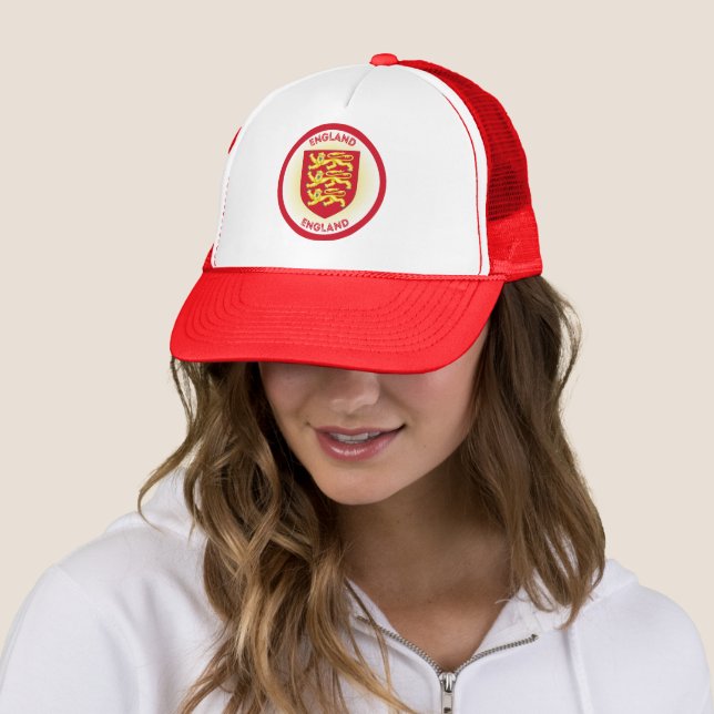 Casquette Emblème du patrimoine anglais (En situation)