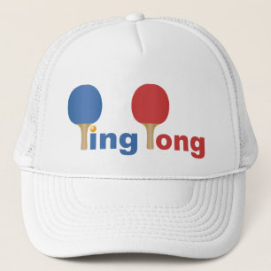 Casquette Emblème frais de ping-pong