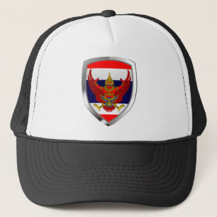 Casquette Emblème métallique de Thaïlande