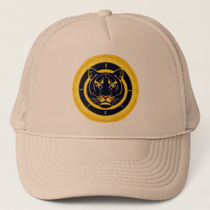 Casquette Emblème Panthère Dorée