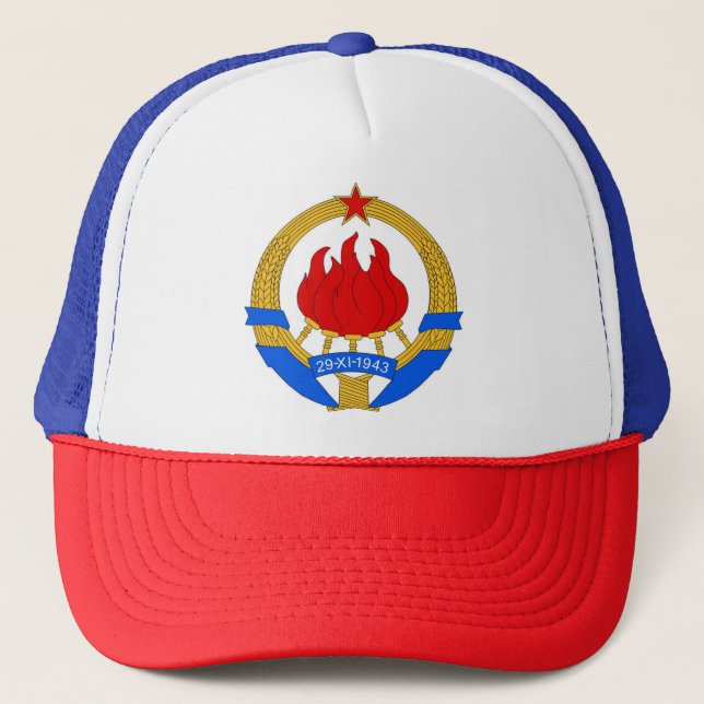 Casquette Emblème socialiste de la République fédérale de (Devant)