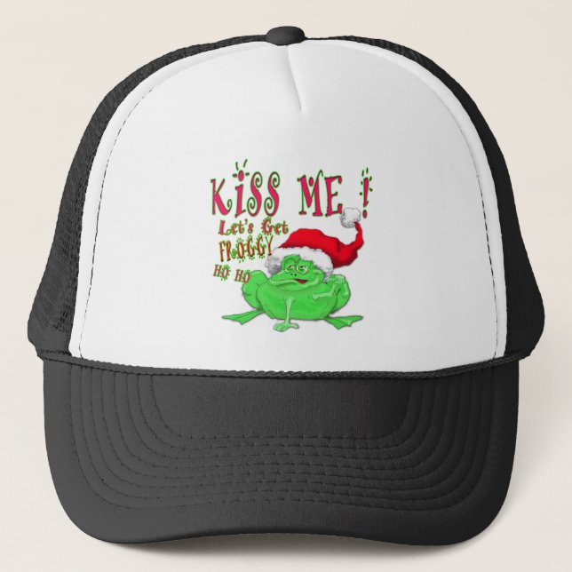 Casquette Embrasse-moi et Froggy (Devant)