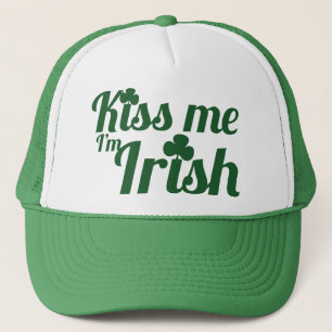 Casquette Embrasse-moi je suis irlandais