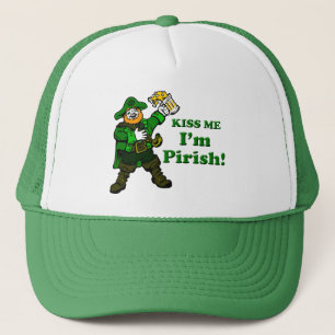 Casquette Embrasse-moi, je suis Pirish