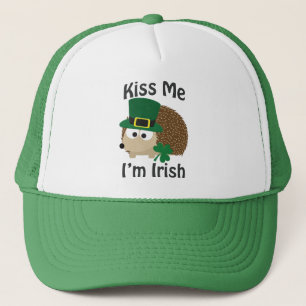 Casquette Embrasse-moi Je suis un hérisson irlandais